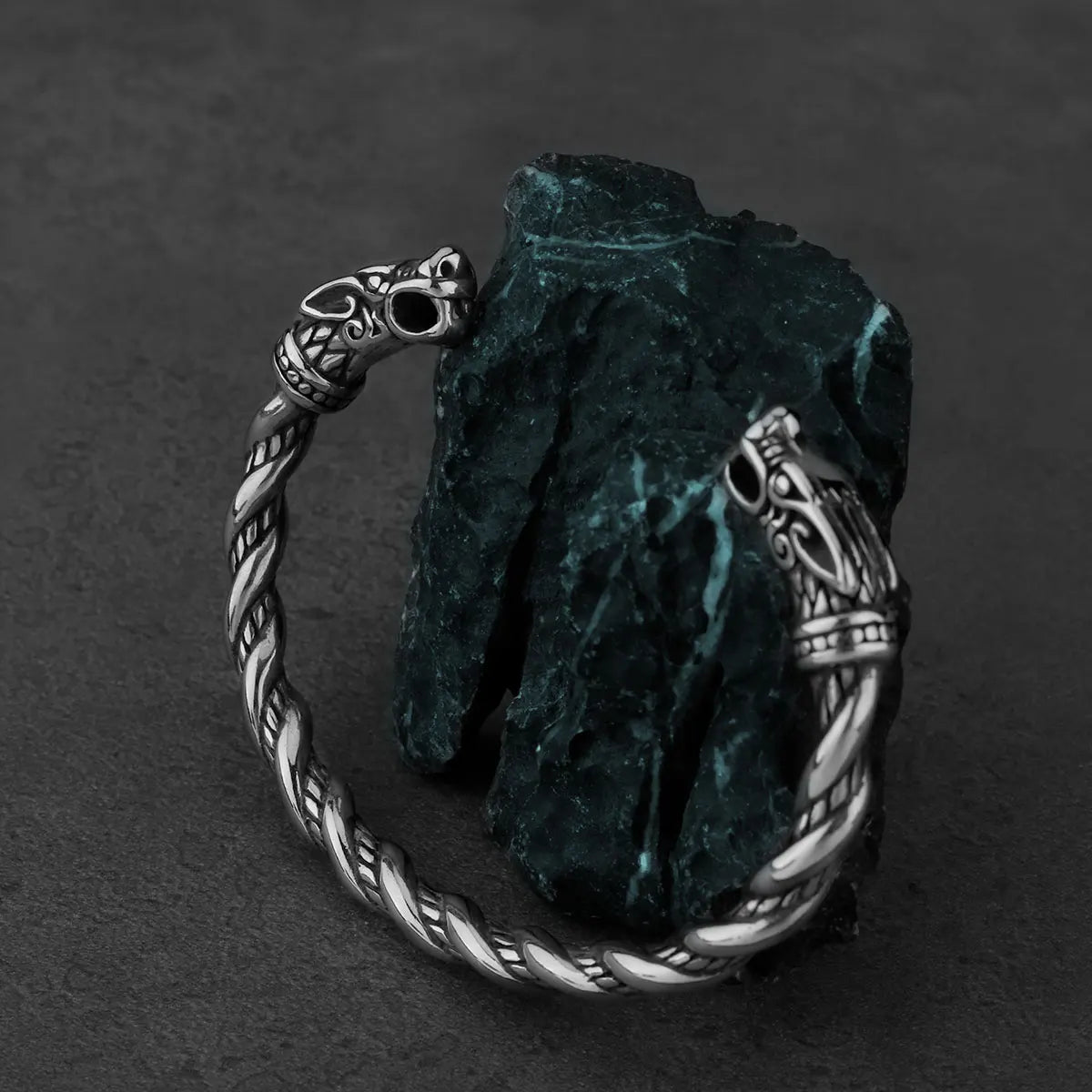Viking Faucet Tricolor Optional Cuff Bracelet Stainless Steel Fashion Trend Wedding Gift Men's Jewelry Wholesale
